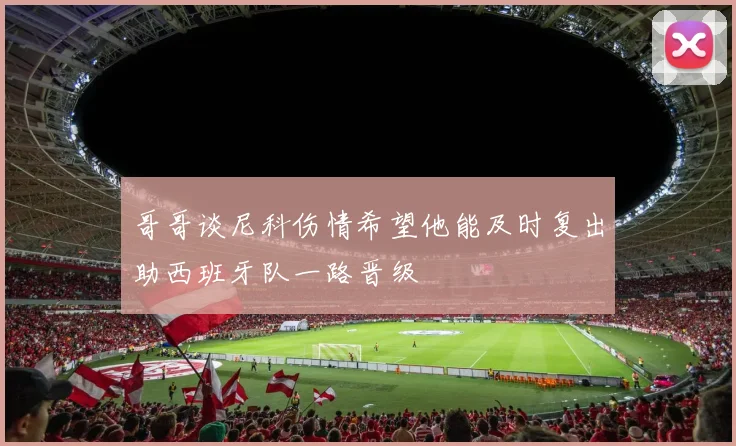 哥哥谈尼科伤情希望他能及时复出助西班牙队一路晋级